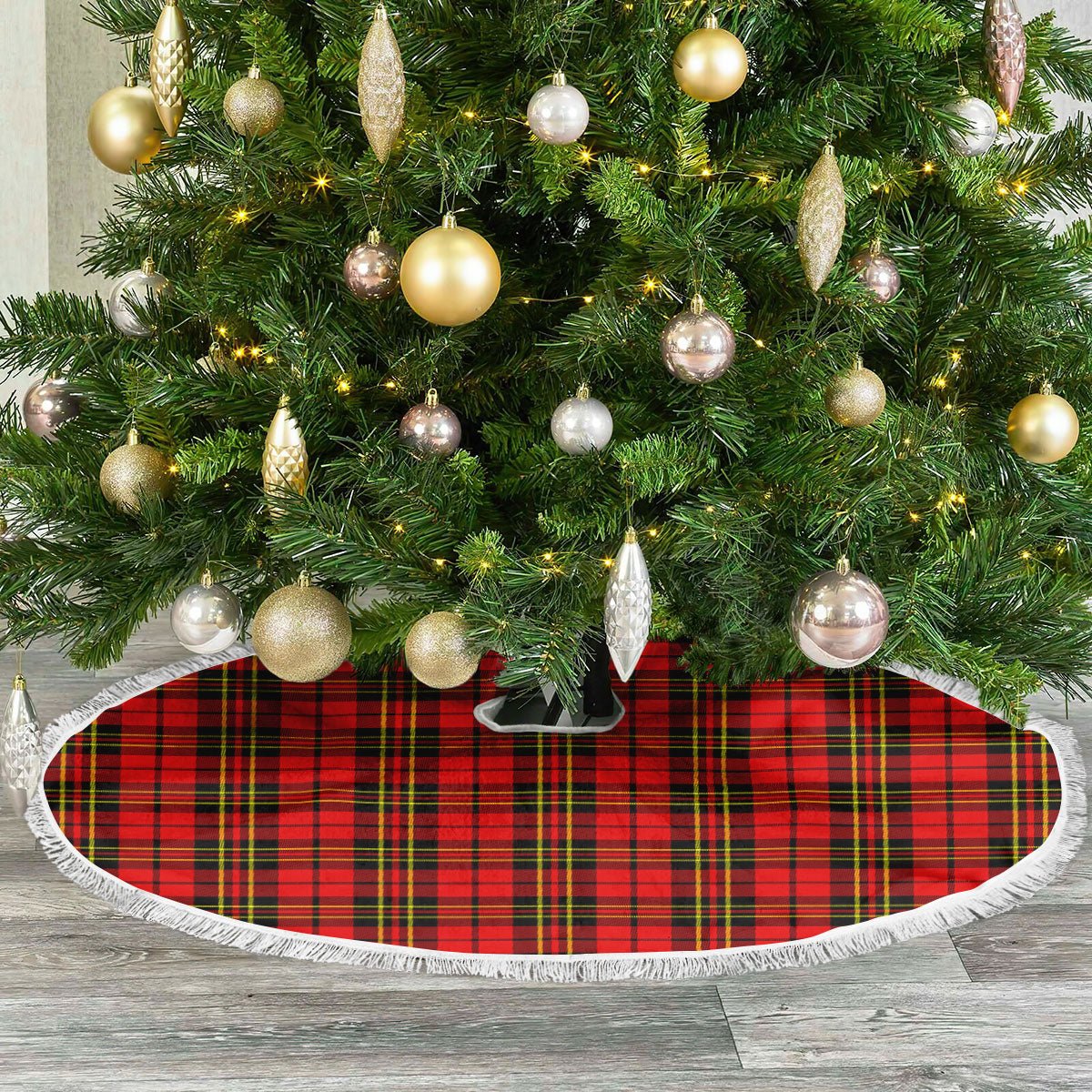 Clan Brodie Modern Tartan Christmas Tree Skirt NR72 Brodie Modern Tartan Tartan Christmas   