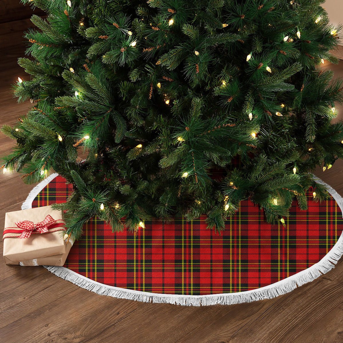 Clan Brodie Modern Tartan Christmas Tree Skirt NR72 Brodie Modern Tartan Tartan Christmas   