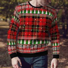 Clan Brodie Modern Tartan Christmas Ugly Sweater CP14 Brodie Modern Tartan Tartan Ugly Sweater   