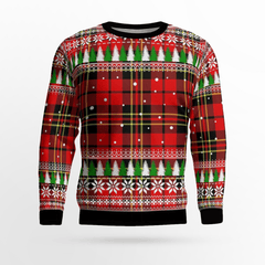 Clan Brodie Modern Tartan Christmas Ugly Sweater CP14 Brodie Modern Tartan Tartan Ugly Sweater   