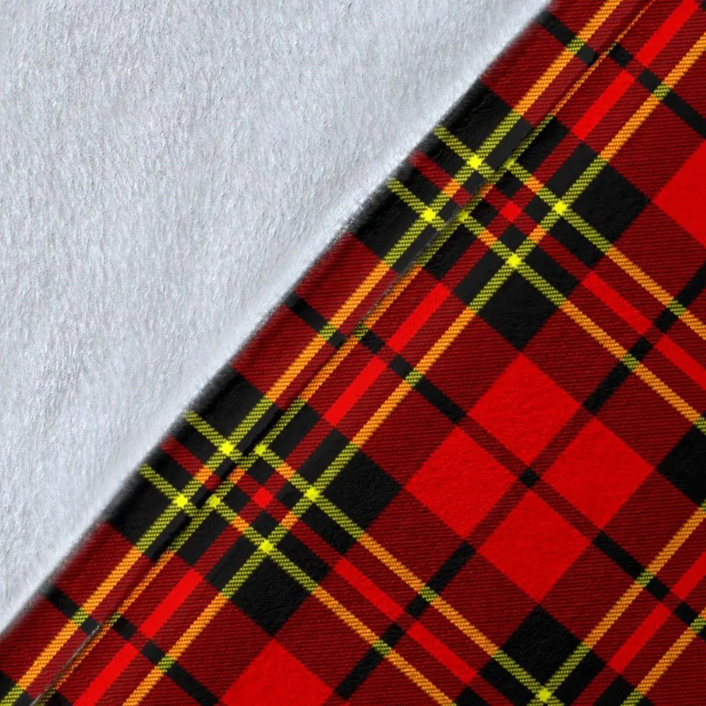 Clan Brodie Modern Tartan Crest Blanket Wave Style TR18 Clan Brodie Tartan Today   