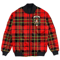 Clan Brodie Modern Tartan Crest Bomber Jacket RU14 Brodie Modern Tartan Tartan Bomber Jacket   