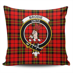 Clan Brodie Modern Tartan Crest Pillow Cover YC96 Clan Brodie Tartan Today   