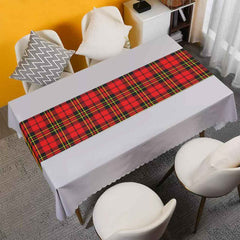 Clan Brodie Modern Tartan Table Runner Cotton LW58 Brodie Modern Tartan Tartan Table Runner   