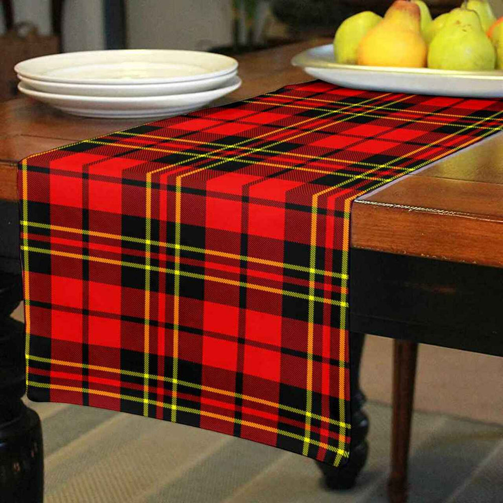 Clan Brodie Modern Tartan Table Runner Cotton LW58 Brodie Modern Tartan Tartan Table Runner   