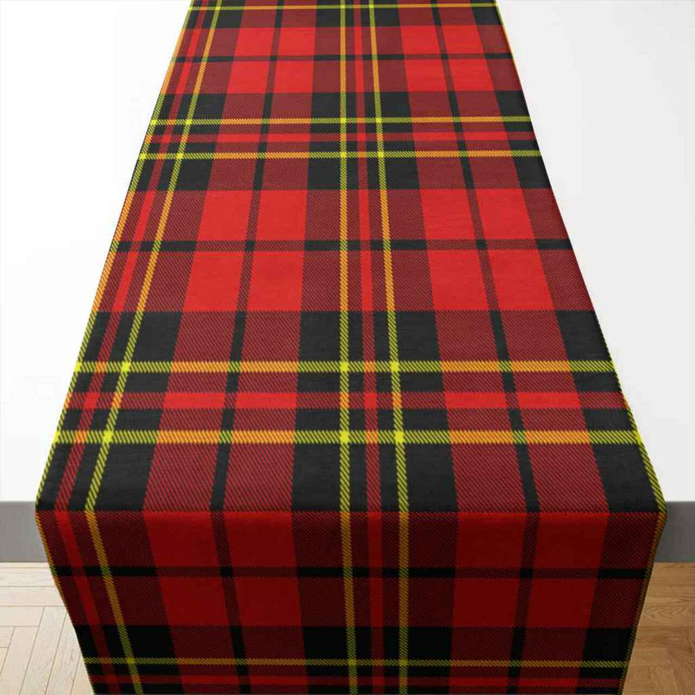 Clan Brodie Modern Tartan Table Runner Cotton LW58 Brodie Modern Tartan Tartan Table Runner   