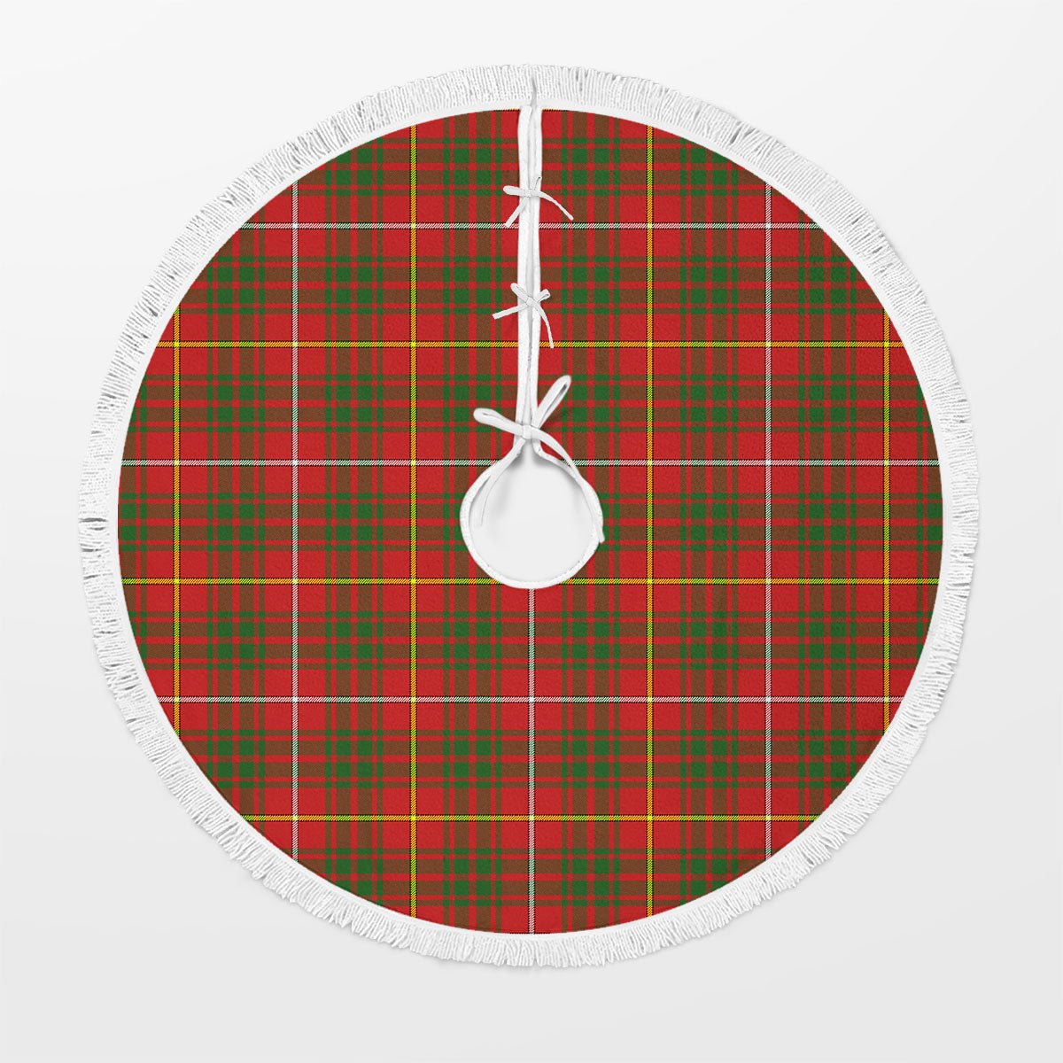 Clan Bruce Modern Tartan Christmas Tree Skirt YA34 Bruce Modern Tartan Tartan Christmas   