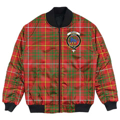Clan Bruce Modern Tartan Crest Bomber Jacket JM66 Bruce Modern Tartan Tartan Bomber Jacket   