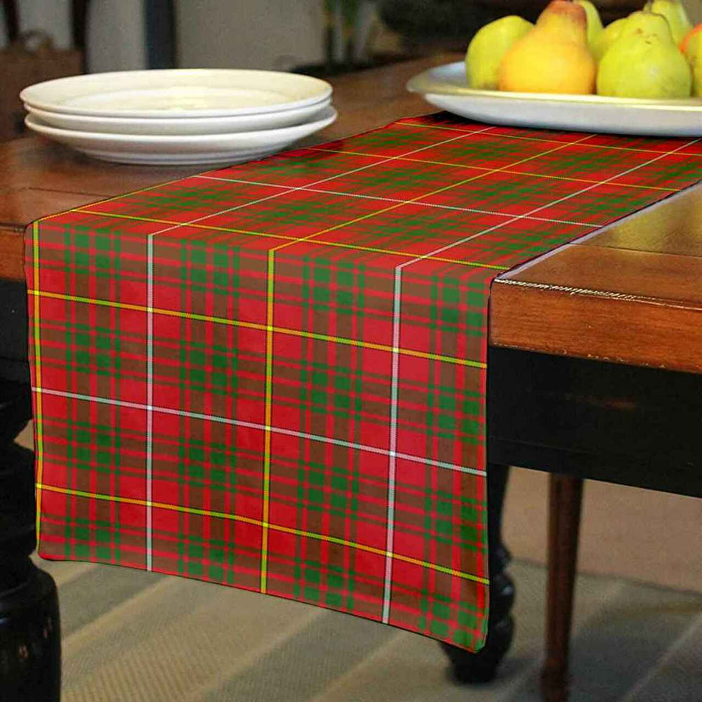 Clan Bruce Modern Tartan Table Runner Cotton NW15 Bruce Modern Tartan Tartan Table Runner   