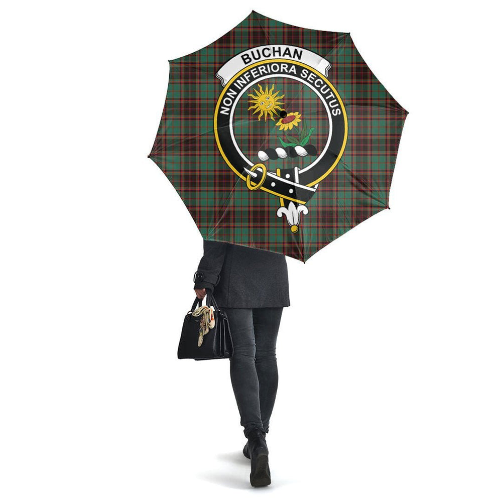 Clan Buchan Ancient Tartan Crest Umbrella RN89 Clan Buchan Tartan Today   