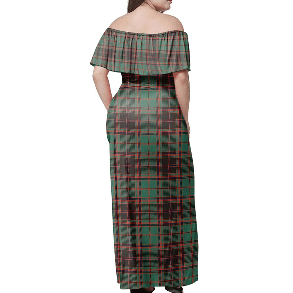 Clan Buchan Ancient Tartan Hawaii Dress EE18 Clan Buchan Tartan Hawaii Dress   