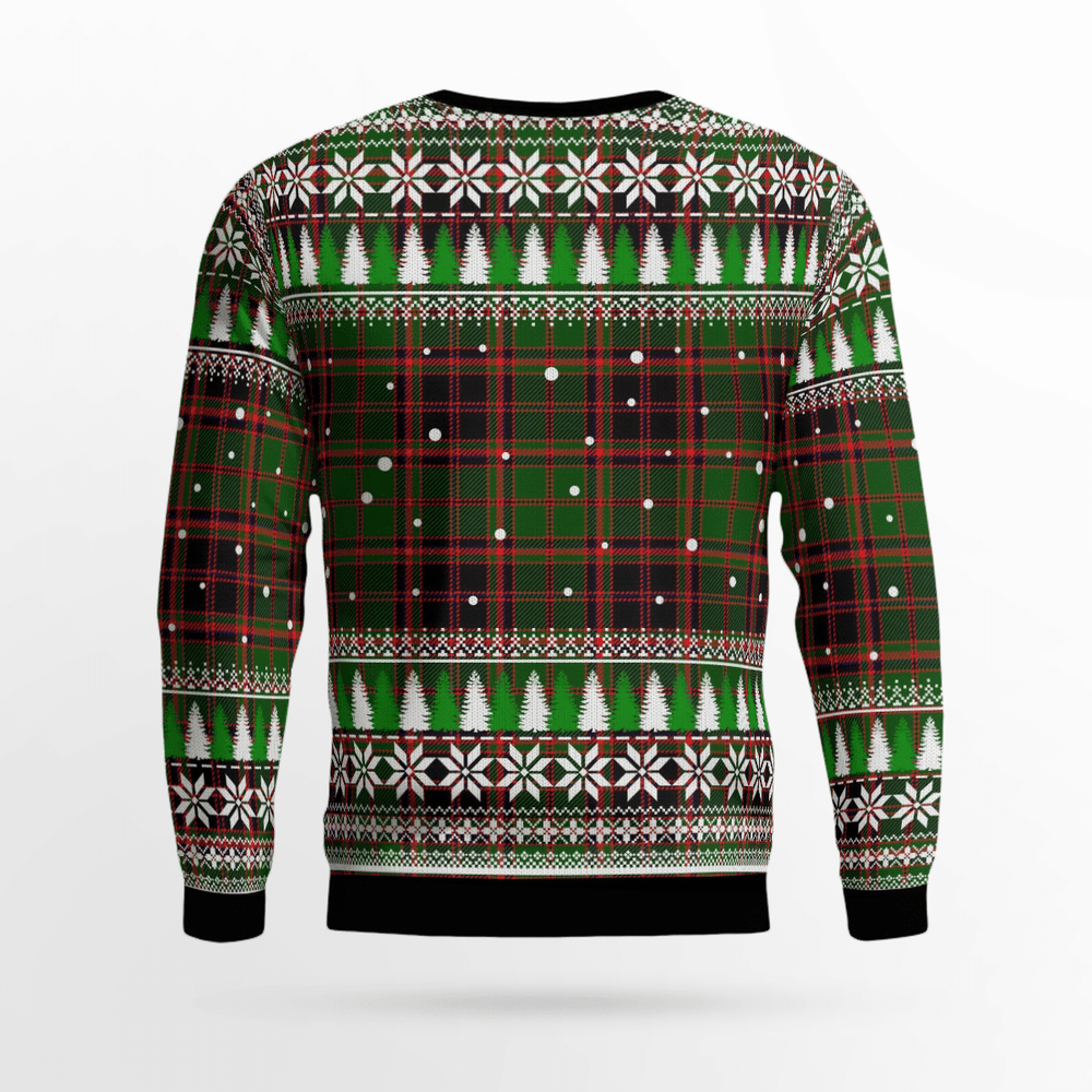 Clan Buchan Modern Tartan Christmas Ugly Sweater WP96 Buchan Modern Tartan Tartan Ugly Sweater   