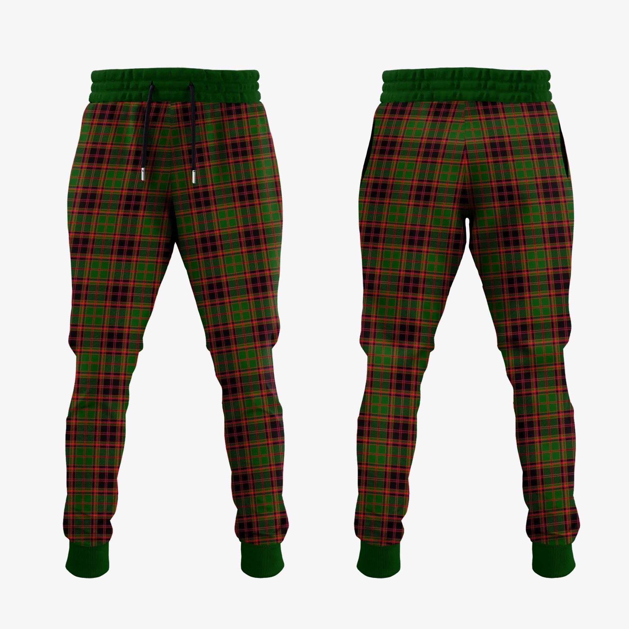 Clan Buchan Modern Tartan Crest Jogger Sweatpants HD77 Clan Buchan Tartan Today   