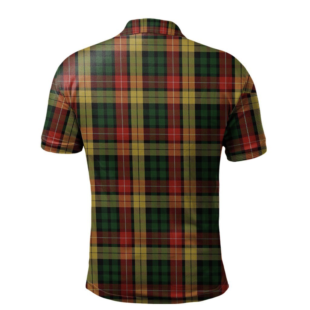Clan Buchanan 01 Tartan Polo Shirt EL68 Buchanan 01 Tartan Tartan Polo   