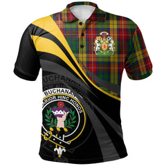 Clan Buchanan 03 Tartan Polo Shirt - Royal Coat Of Arms Style LQ62 Buchanan 03 Tartan Tartan Polo   