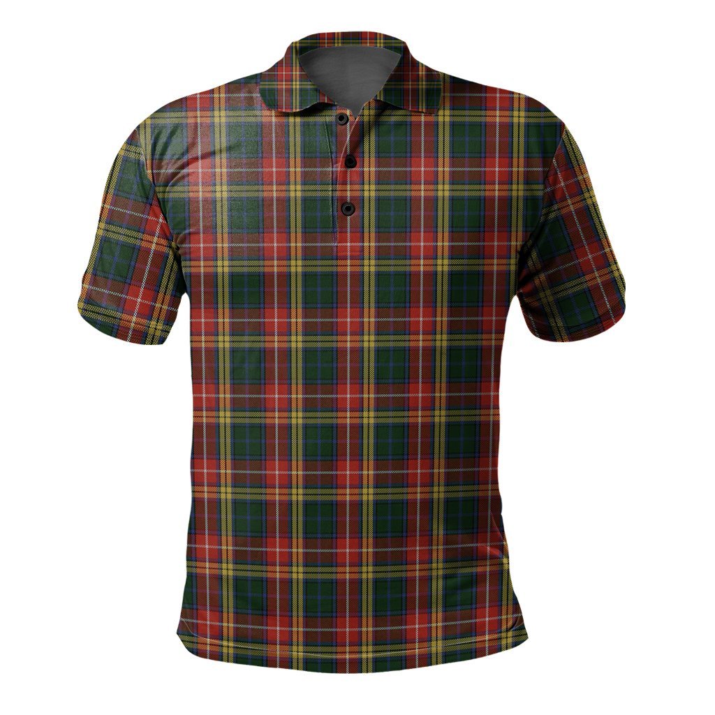 Clan Buchanan 04 Tartan Polo Shirt HI47 Buchanan 04 Tartan Tartan Polo   