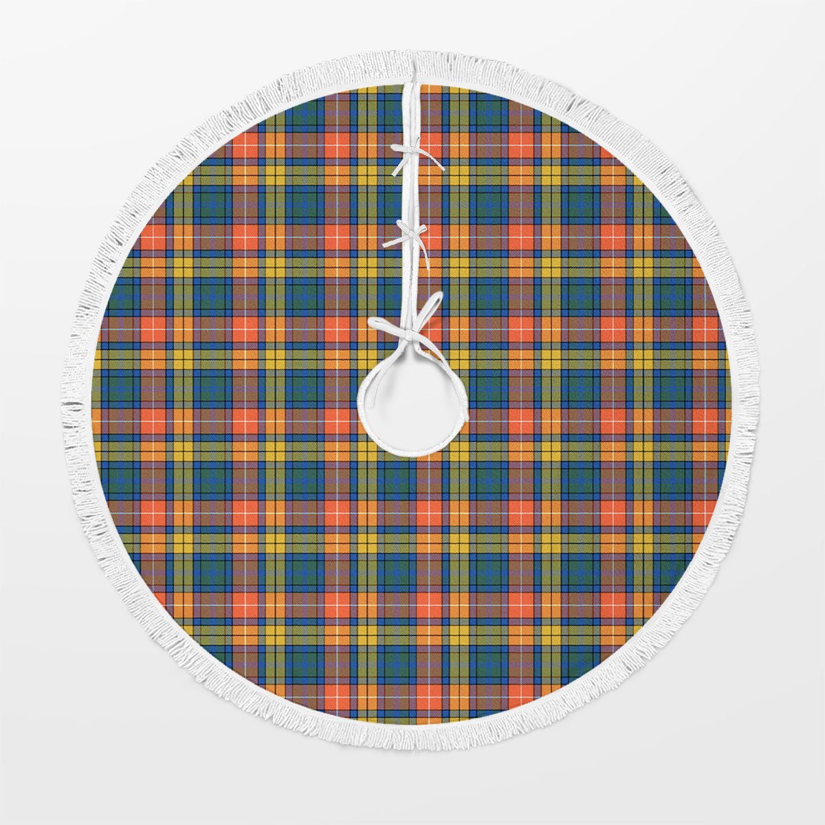 Clan Buchanan Ancient Tartan Christmas Tree Skirt DF27 Buchanan Ancient Tartan Tartan Christmas   