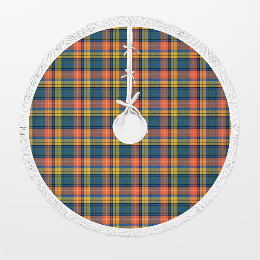 Clan Buchanan Ancient Tartan Christmas Tree Skirt DF27 Buchanan Ancient Tartan Tartan Christmas   