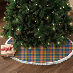 Clan Buchanan Ancient Tartan Christmas Tree Skirt DF27 Buchanan Ancient Tartan Tartan Christmas   