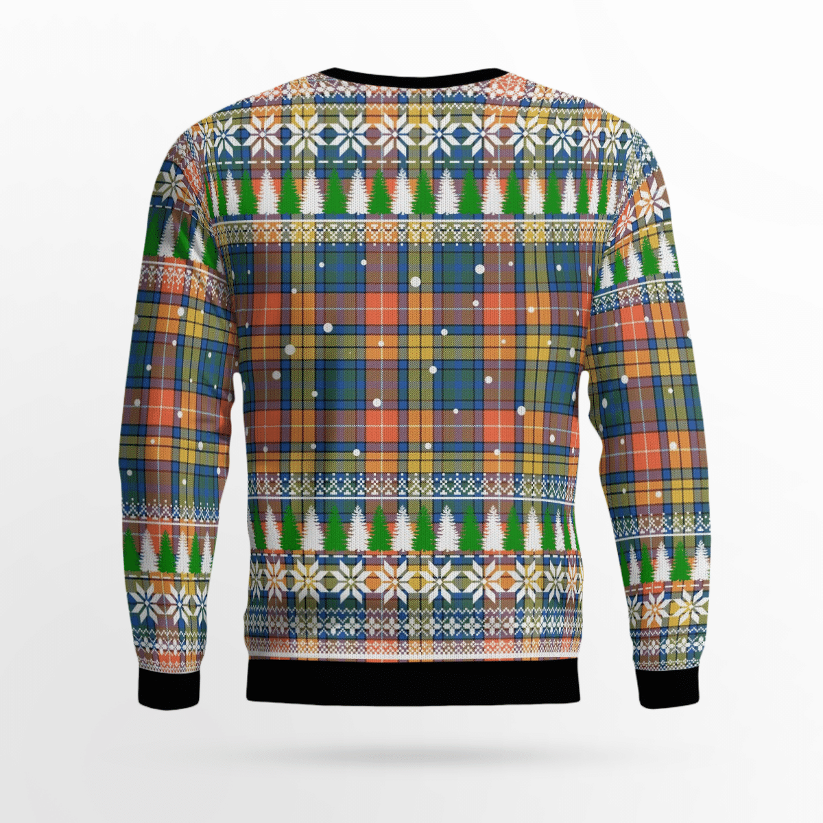 Clan Buchanan Ancient Tartan Christmas Ugly Sweater PO11 Buchanan Ancient Tartan Tartan Ugly Sweater   