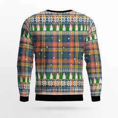 Clan Buchanan Ancient Tartan Christmas Ugly Sweater PO11 Buchanan Ancient Tartan Tartan Ugly Sweater   