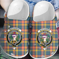 Clan Buchanan Ancient Tartan Crest Clogs Classic IF72 Buchanan Ancient Tartan Tartan Today   