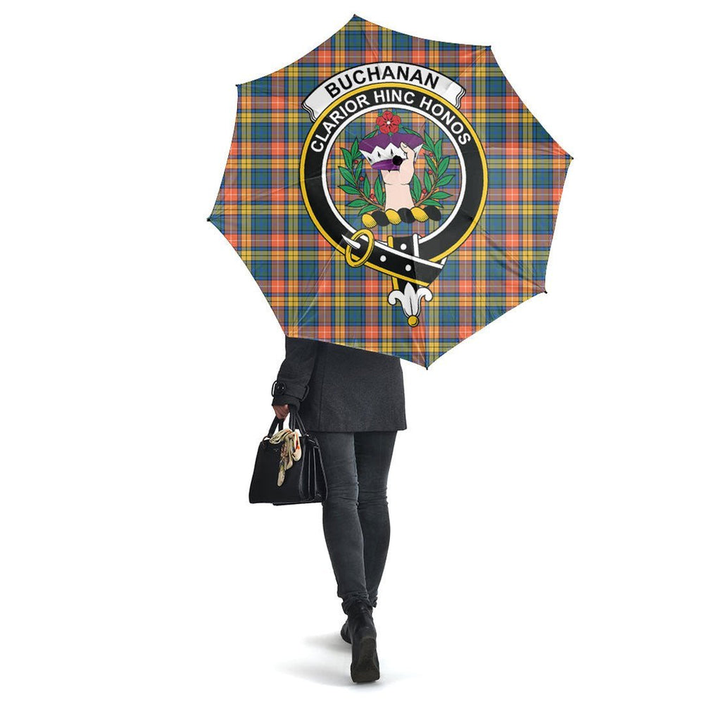 Clan Buchanan Ancient Tartan Crest Umbrella LD93 Clan Buchanan Tartan Today   