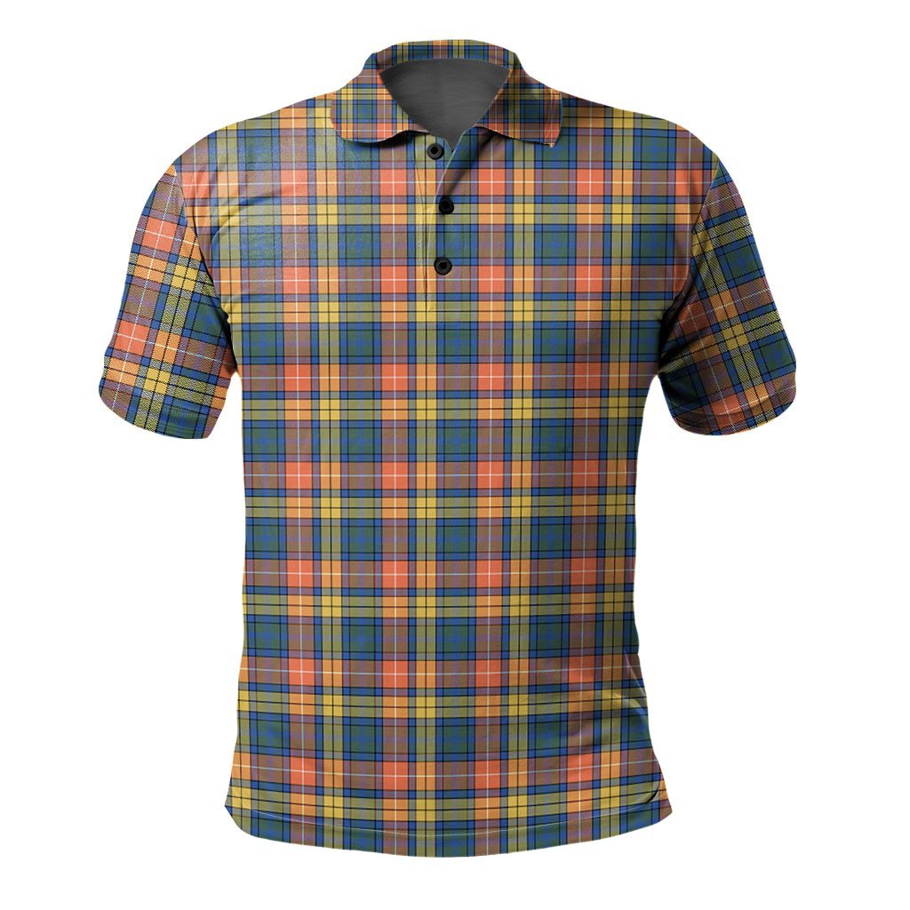 Clan Buchanan Ancient Tartan Polo Shirt NP64 Buchanan Ancient Tartan Tartan Polo   