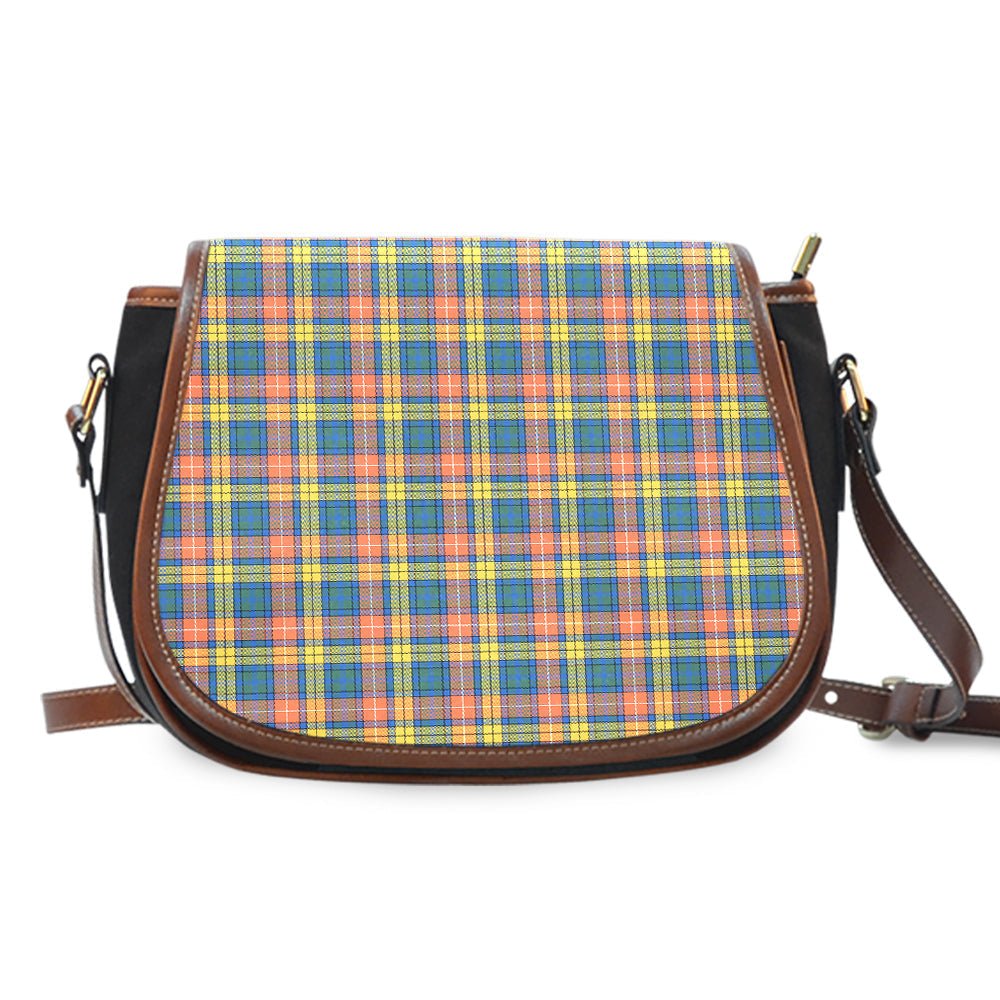 Clan Buchanan Ancient Tartan Saddle Handbags FP37 Clan Buchanan Tartan Today   