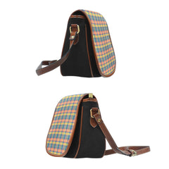 Clan Buchanan Ancient Tartan Saddle Handbags FP37 Clan Buchanan Tartan Today   
