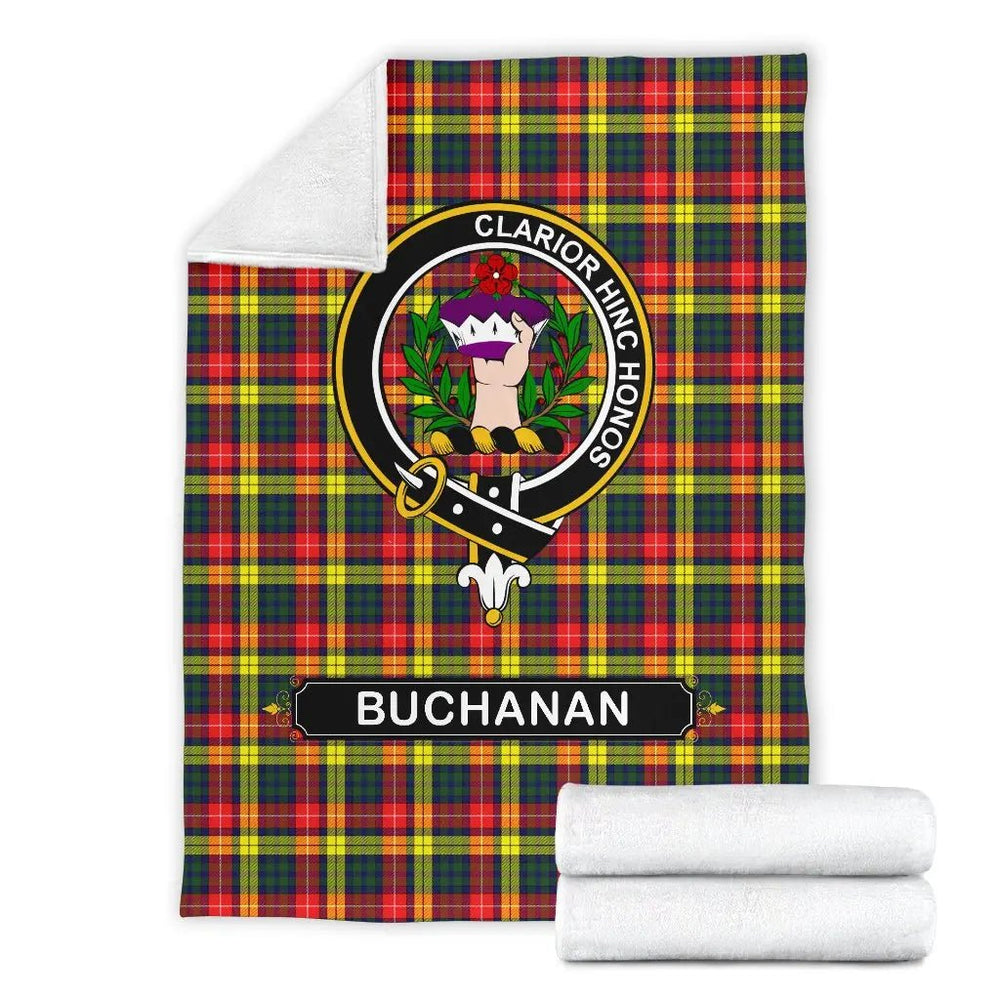 Clan Buchanan Family Tartan Crest BlanketsXM27 Clan Buchanan Tartan Today   