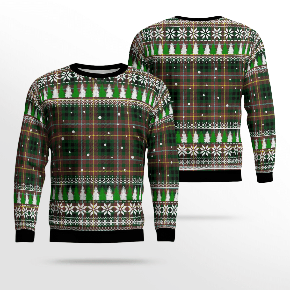 Clan Buchanan Hunting Tartan Christmas Ugly Sweater NB41 Buchanan Hunting Tartan Tartan Ugly Sweater   