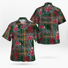 Clan Buchanan Hunting Tartan Scottish Lion Hawaiian Shirt JZ55 Buchanan Hunting Tartan Tartan Hawaii Shirt   