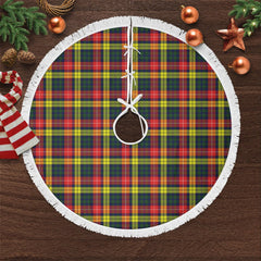 Clan Buchanan Modern Tartan Christmas Tree Skirt GC40 Buchanan Modern Tartan Tartan Christmas   