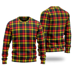 Clan Buchanan Modern Tartan Christmas Ugly Sweater ZU96 Buchanan Modern Tartan Tartan Sweater   