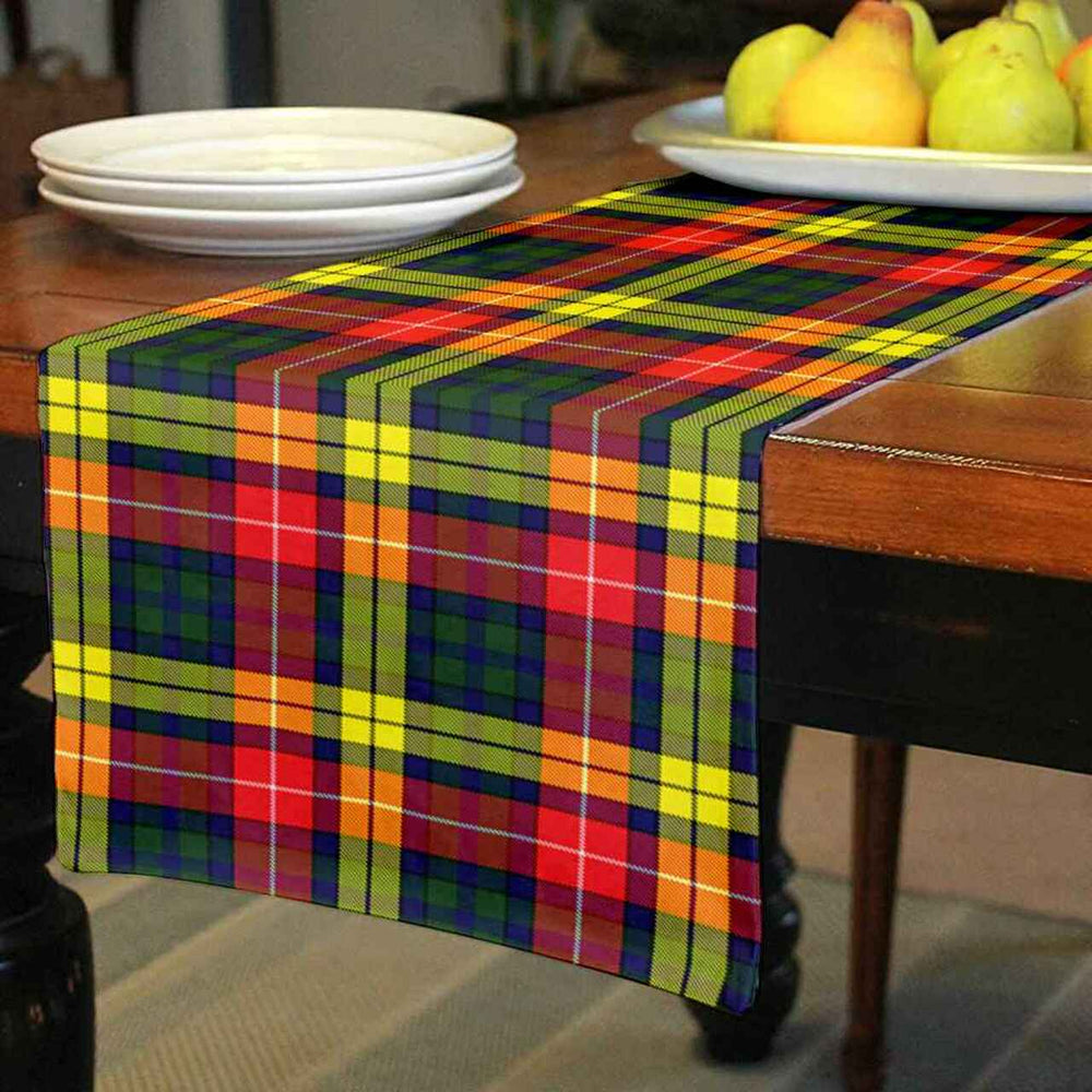 Clan Buchanan Modern Tartan Table Runner Cotton SB63 Buchanan Modern Tartan Tartan Table Runner   