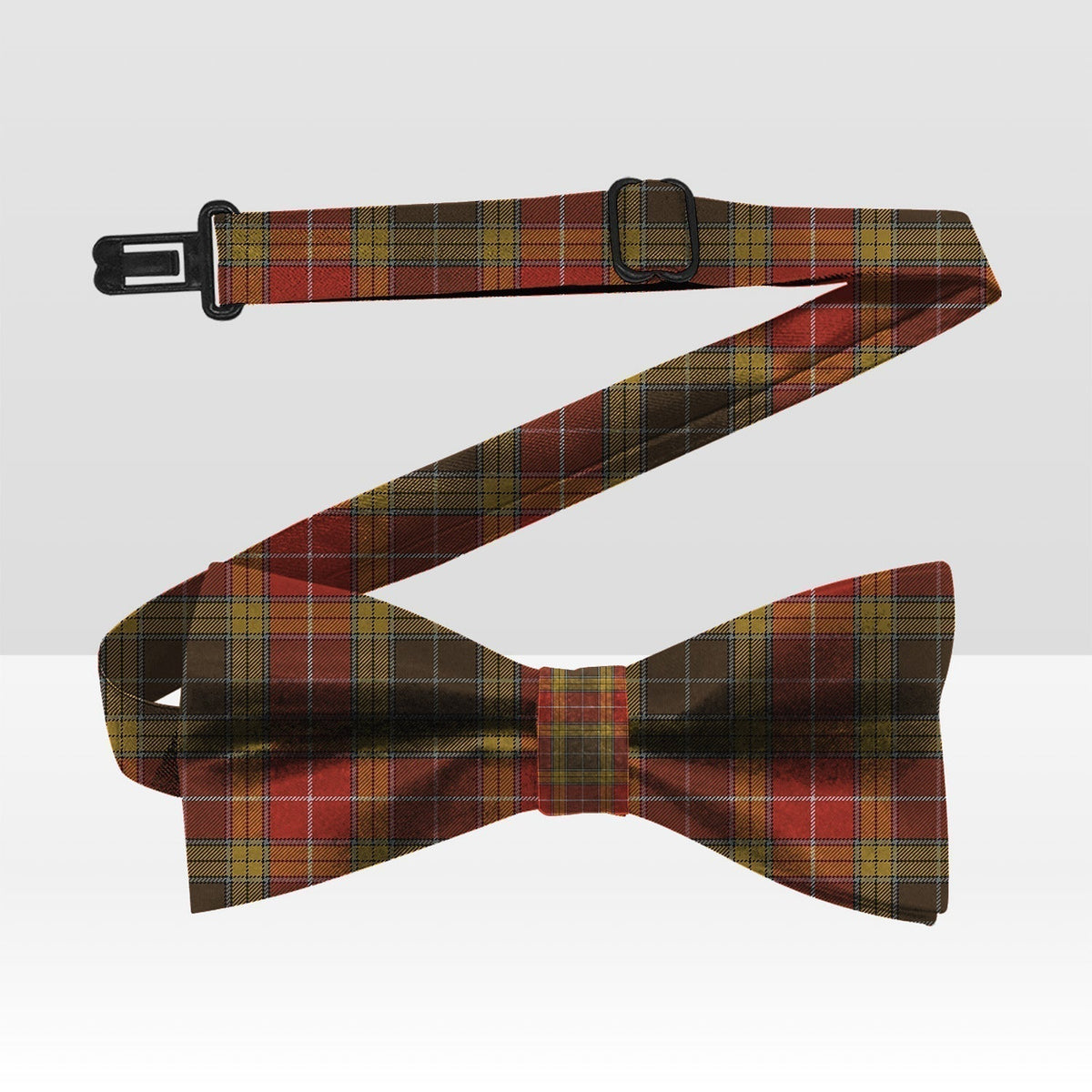 Clan Buchanan Old Set Weathered Tartan Bow Tie RE11 Clan Buchanan Tartan Today   