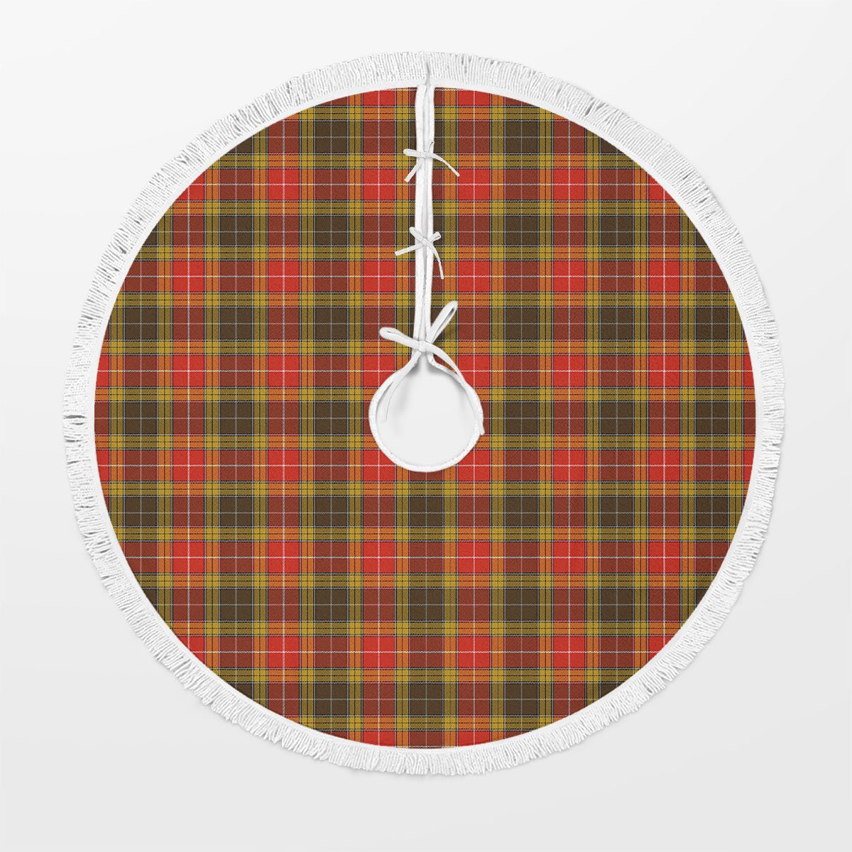Clan Buchanan Old Set Weathered Tartan Christmas Tree Skirt XM44 Buchanan Old Set Weathered Tartan Tartan Christmas   