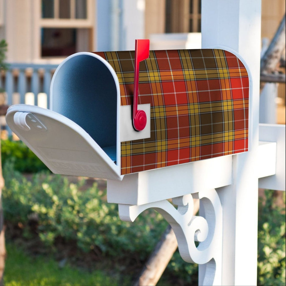 Clan Buchanan Old Set Weathered Tartan Crest Mailbox AZ54 Clan Buchanan Tartan Today   