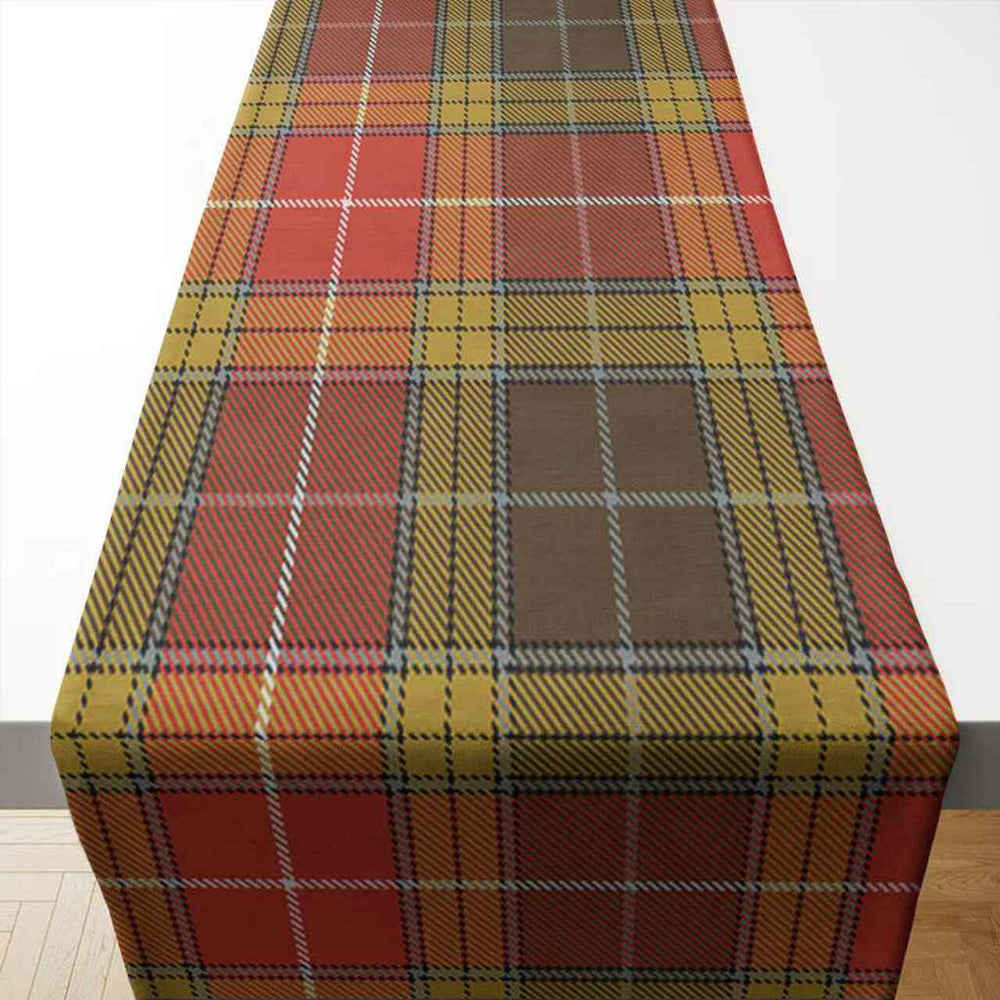 Clan Buchanan Old Set Weathered Tartan Table Runner Cotton VP97 Buchanan Old Set Weathered Tartan Tartan Table Runner   