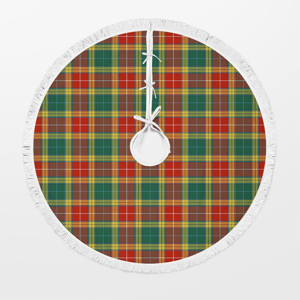 Clan Buchanan Old Sett Tartan Christmas Tree Skirt RG68 Buchanan Old Sett Tartan Tartan Christmas   