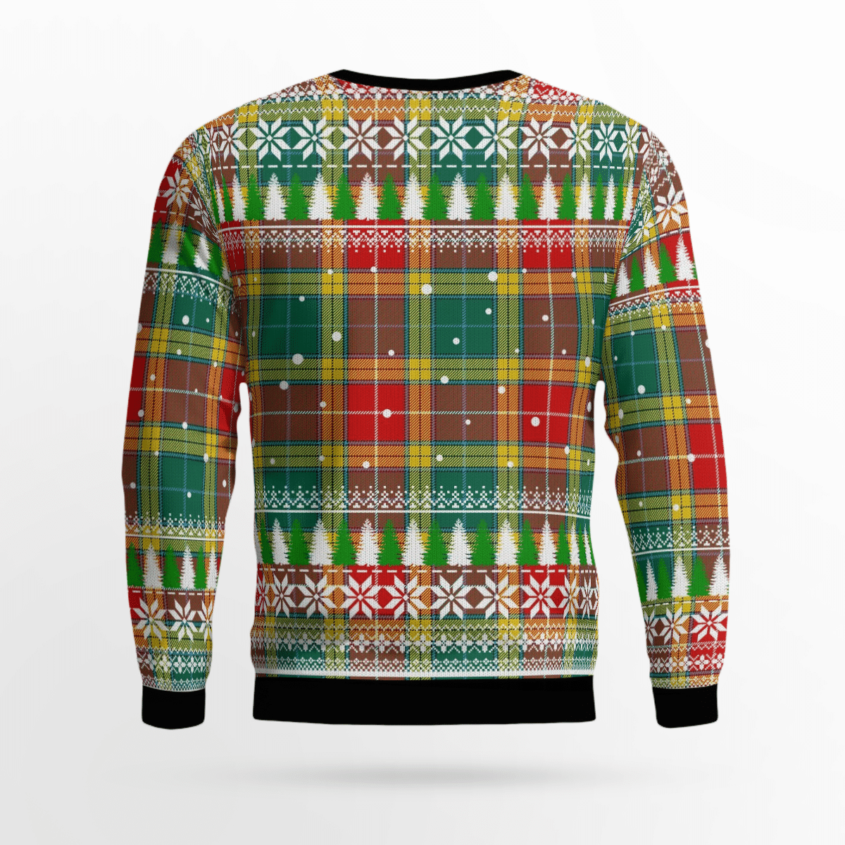 Clan Buchanan Old Sett Tartan Christmas Ugly Sweater NX92 Buchanan Old Sett Tartan Tartan Ugly Sweater   