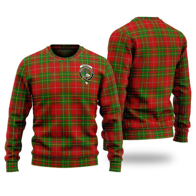 Clan Burnett Ancient Tartan Christmas Ugly Sweater KV14