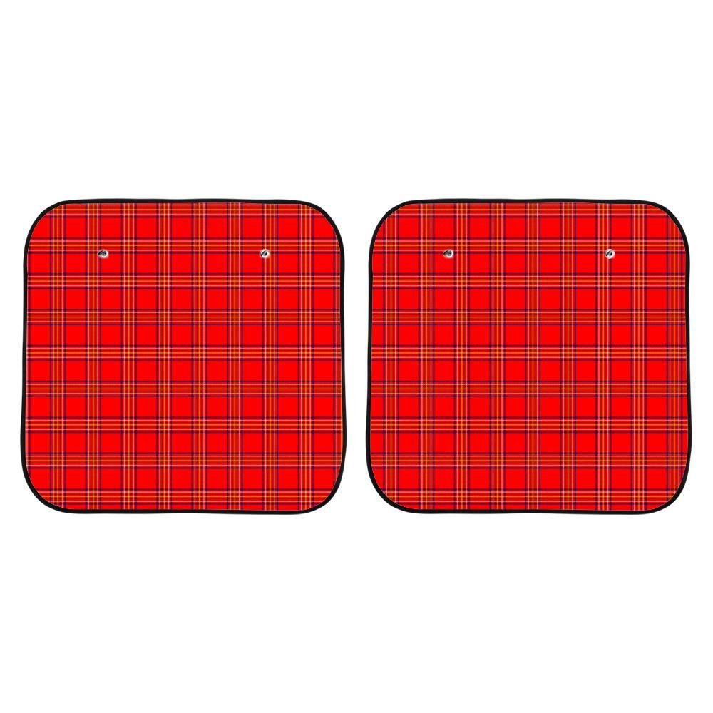 Clan Burnett Modern Tartan Sun Shade 2 Pieces MG74 Clan Burnett Tartan Today   