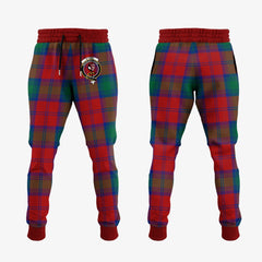 Clan Byres (Byses) Tartan Crest Jogger Sweatpants SW38 Clan Byres Tartan Today   