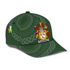 Clan Cairnes Coat Of Arms - Irish Family Crest St Patrick's Day Classic CapBY98 Classic Cap - Cairnes Coat Of Arms St Patrick's Day Classic Cap Irish Cap   