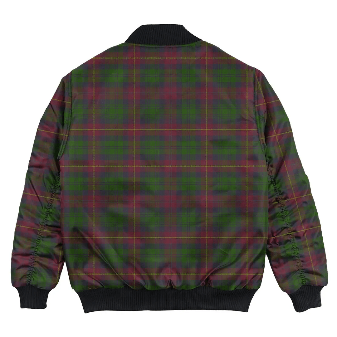 Clan Cairns Tartan Bomber Jacket PK82 Cairns Tartan Tartan Bomber Jacket   