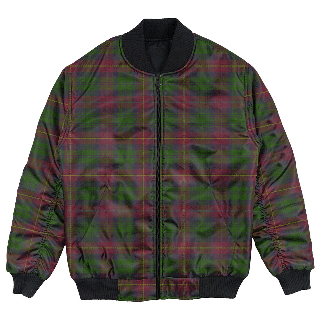 Clan Cairns Tartan Bomber Jacket PK82 Cairns Tartan Tartan Bomber Jacket   
