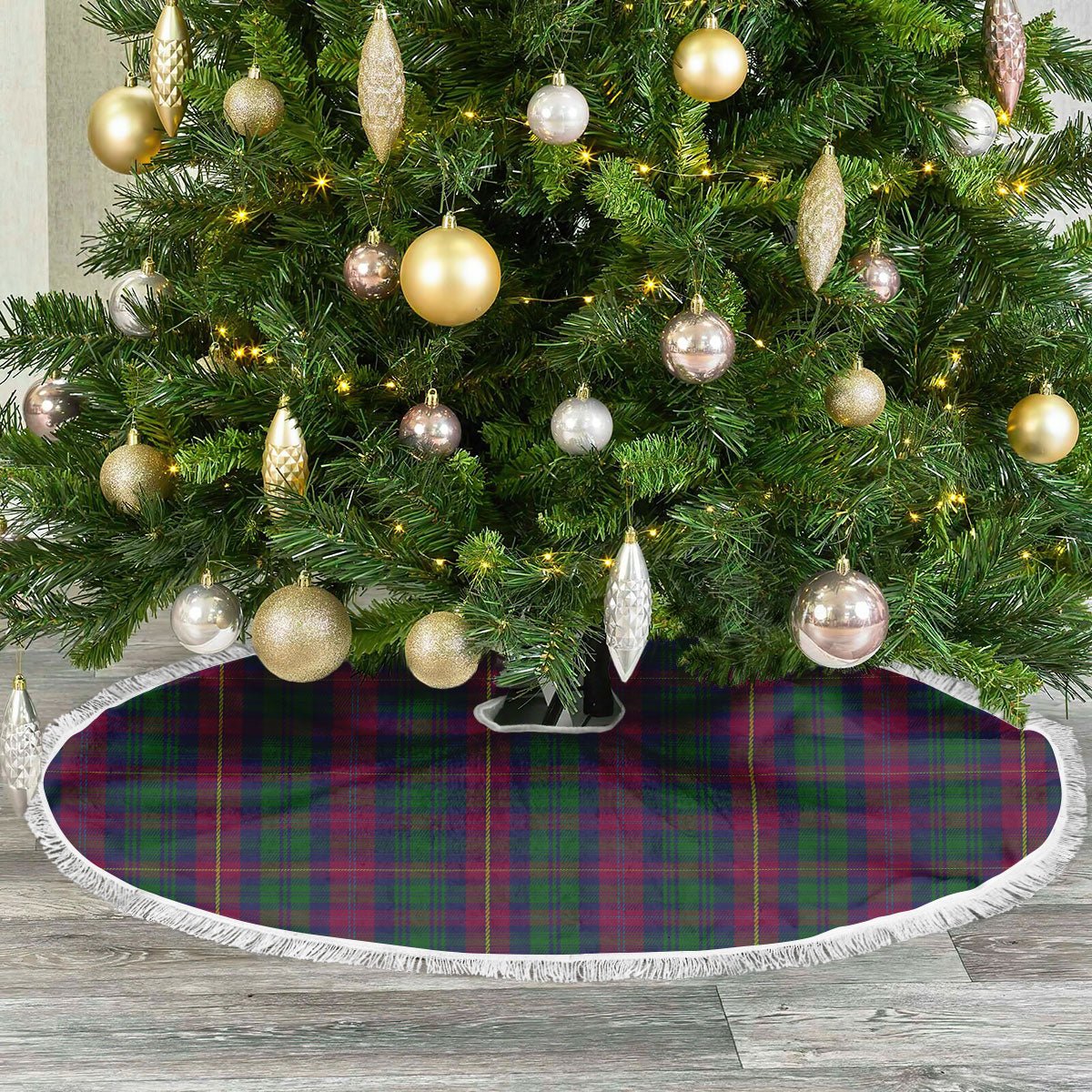 Clan Cairns Tartan Christmas Tree Skirt CK21 Cairns Tartan Tartan Christmas   