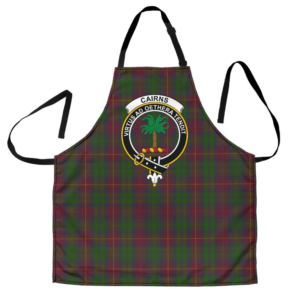 Clan Cairns Tartan Crest Apron NN37 Clan Cairns Tartan Today   